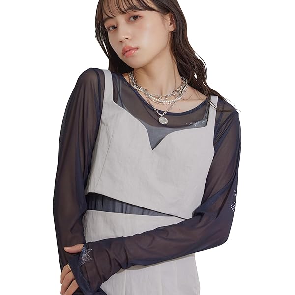 N. Natural Beauty Basic* チュールビスチェ＆シャツセット 楽天市場】チュールビスチェ＆シャツセット／エヌ ナチュラル